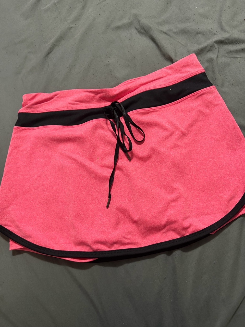 90 Degree By Reflex Hot Pink Athletic Skort with Black Trim
